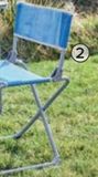 Oferta de Taburete con respaldo lona Holiday  por 19,9€ en Carrefour
