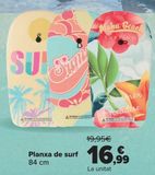 Oferta de Tabla de surf  por 16,99€ en Carrefour