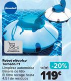 Oferta de Robot eléctrico Tornado F1 por 119€ en Carrefour