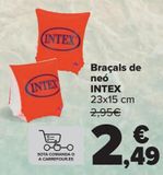 Oferta de Manguitos neón INTEX  por 2,49€ en Carrefour