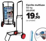 Oferta de Carrito multiusos por 19,9€ en Carrefour