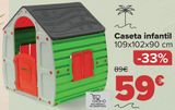 Oferta de Caseta infantil  por 59€ en Carrefour
