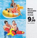 Oferta de Barca hinchable INTEX  por 9,99€ en Carrefour