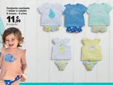 Oferta de Conjunto camiseta + bóxer o culetín  por 11,99€ en Carrefour