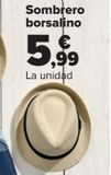 Oferta de Sombrero borsalino  por 5,99€ en Carrefour