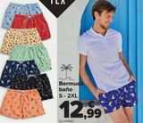 Oferta de Bermuda baño  por 12,99€ en Carrefour