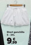 Oferta de Short ganchillo  por 9,99€ en Carrefour