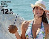 Oferta de Top halter bikini  por 12,99€ en Carrefour