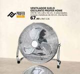 Oferta de Ventiladores home en Coferdroza
