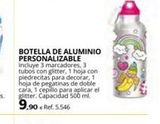 Oferta de Botella de aluminio  por 9,9€ en Coferdroza
