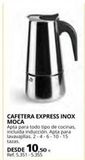 Oferta de Cafetera express Express por 10,5€ en Coferdroza