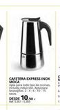 Oferta de Cafetera express Express por 10,5€ en Coferdroza