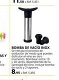 Oferta de Bomba de vacío  en Coferdroza