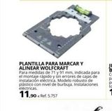 Oferta de Plantillas wolfcraft en Coferdroza