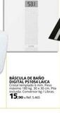 Oferta de Báscula de baño LG por 15,9€ en Coferdroza