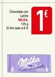 Oferta de Chocolate con leche Milka en minymas