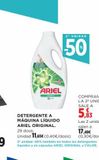Oferta de Detergente líquido Ariel en El Corte Inglés