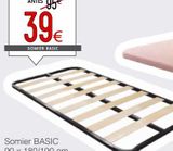 Oferta de Somier por 39€ en ATRAPAmuebles