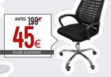 Oferta de Sillones escritorio  por 45€ en ATRAPAmuebles