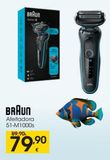 Oferta de BRAUN Afeitadora 51-M1000s por 79,9€ en Eroski