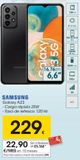 Oferta de SAMSUNG  GALAXY A23 5G 128GB   por 229€ en Eroski