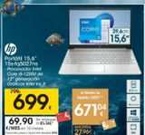 Oferta de HP Portatil 15,6'-15s-fq5027ns  por 699€ en Eroski