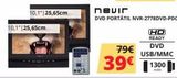 Oferta de Dvd portátil Nevir por 39€ en Dynos Informática