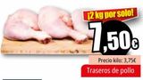Oferta de Traseros de pollo por 3,75€ en Unide Supermercados