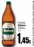 Oferta de Cerveza Mahou Clásica, 1 L por 1,45€ en Unide Supermercados