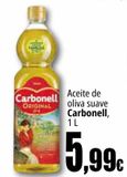 Oferta de Aceite de oliva suave Carbonell, 1 L por 5,99€ en Unide Supermercados