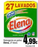 Oferta de Detergente en polvo Elena, 27 dosis por 4,99€ en Unide Supermercados
