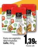 Oferta de Pasta con vegetales ideal ensaladas Gallo por 1,39€ en Unide Market
