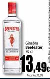 Oferta de Ginebra Beefeater por 13,49€ en Unide Market