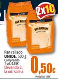 Oferta de Pan rallado UNIDE por 0,65€ en Unide Market