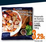 Oferta de Preparado de marisco para paella o sopa UNIDE por 3,29€ en Unide Market