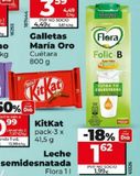 Oferta de Leche semidesnatada Flora por 1,99€ en Dia Market