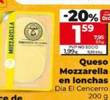 Oferta de Mozzarella Dia por 1,99€ en Dia Market