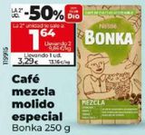Oferta de Café molido mezcla Bonka por 3,29€ en Dia Market