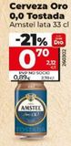 Oferta de Cerveza sin alcohol Amstel por 0,89€ en Dia Market