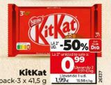 Oferta de Chocolatinas Kit Kat por 1,99€ en Dia Market