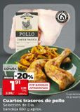 Oferta de Traseros de pollo por 1,91€ en Dia Market