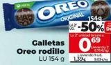 Oferta de Galletas Oreo por 1,39€ en Dia Market