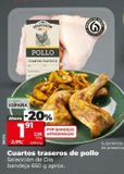 Oferta de Cuartos de pollo Dia por 1,91€ en Dia Market