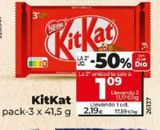 Oferta de Chocolatinas Kit Kat por 2,19€ en Dia Market