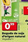 Oferta de Bebida de soja por 0,99€ en Dia Market