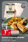 Oferta de Cuartos de pollo Dia por 1,91€ en Dia Concept