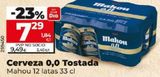 Oferta de Cerveza sin alcohol Mahou por 9,49€ en Dia Concept