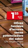 Oferta de Aceitunas rellenas de anchoa Dia por 1,55€ en Dia Concept