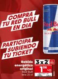Oferta de Bebida energética Red Bull por 1,59€ en Dia Concept