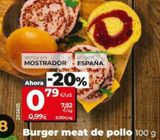 Oferta de Hamburguesas de pollo por 0,79€ en La Plaza de DIA